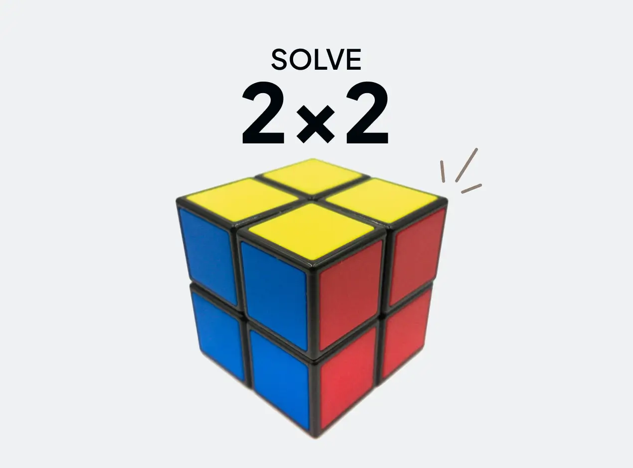 how to solve 2x2 Rubik's cube