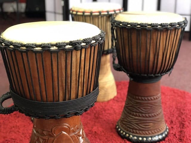 Djembe musical instrument