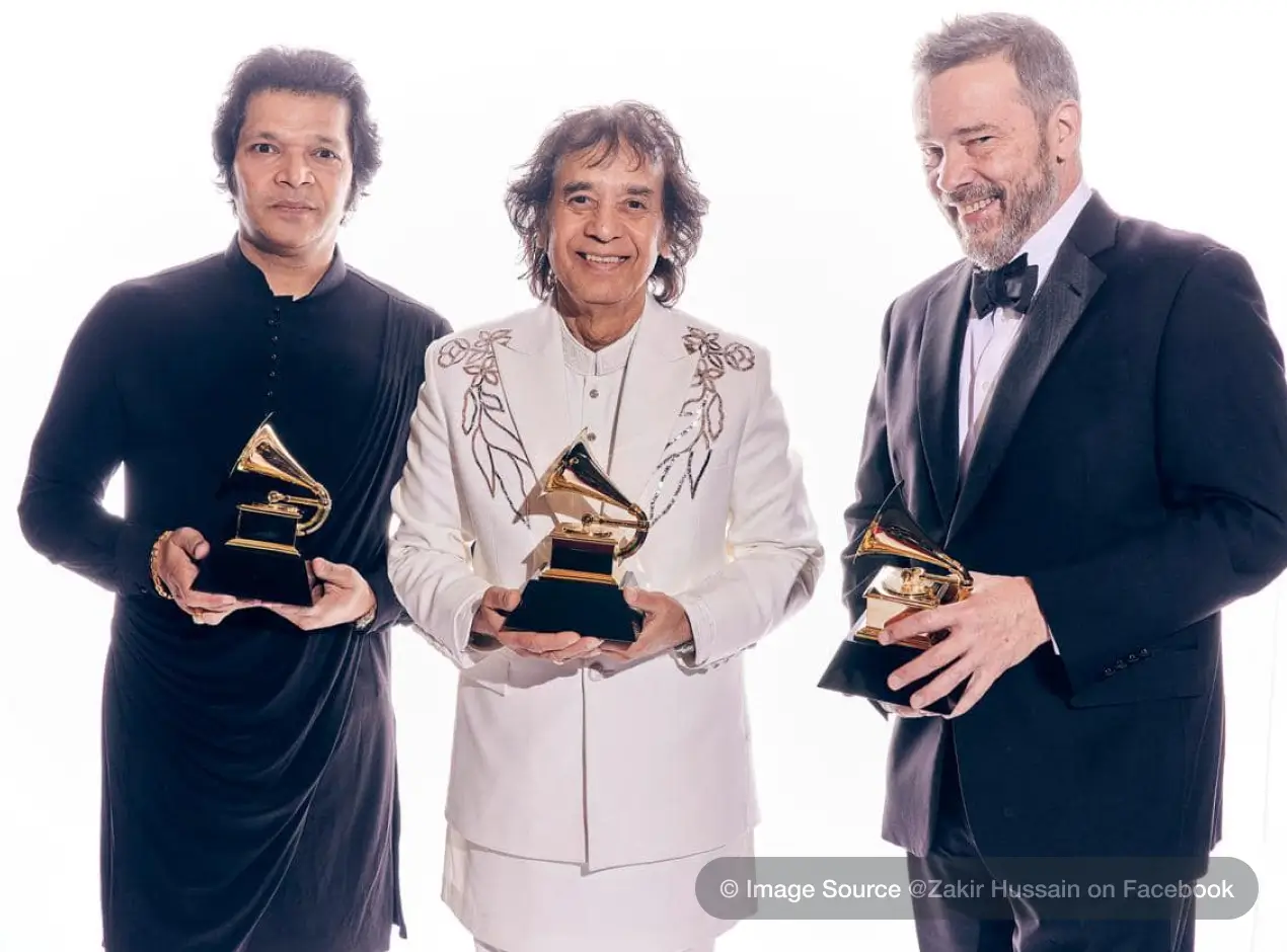 Ustad Zakir Hussain Awards List