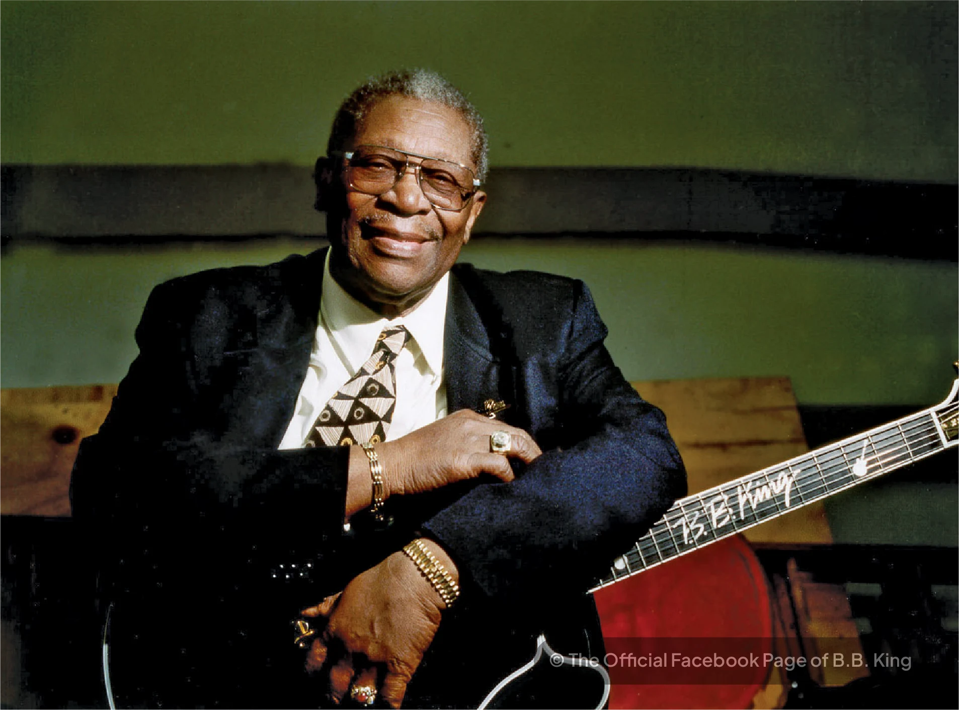 B.B. King - one of the greatest guitar players