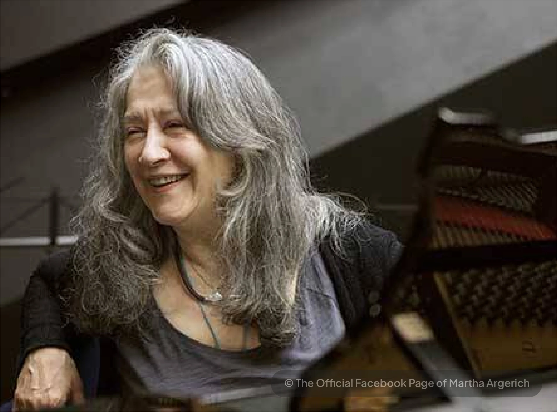 Martha Argerich - famous piano player