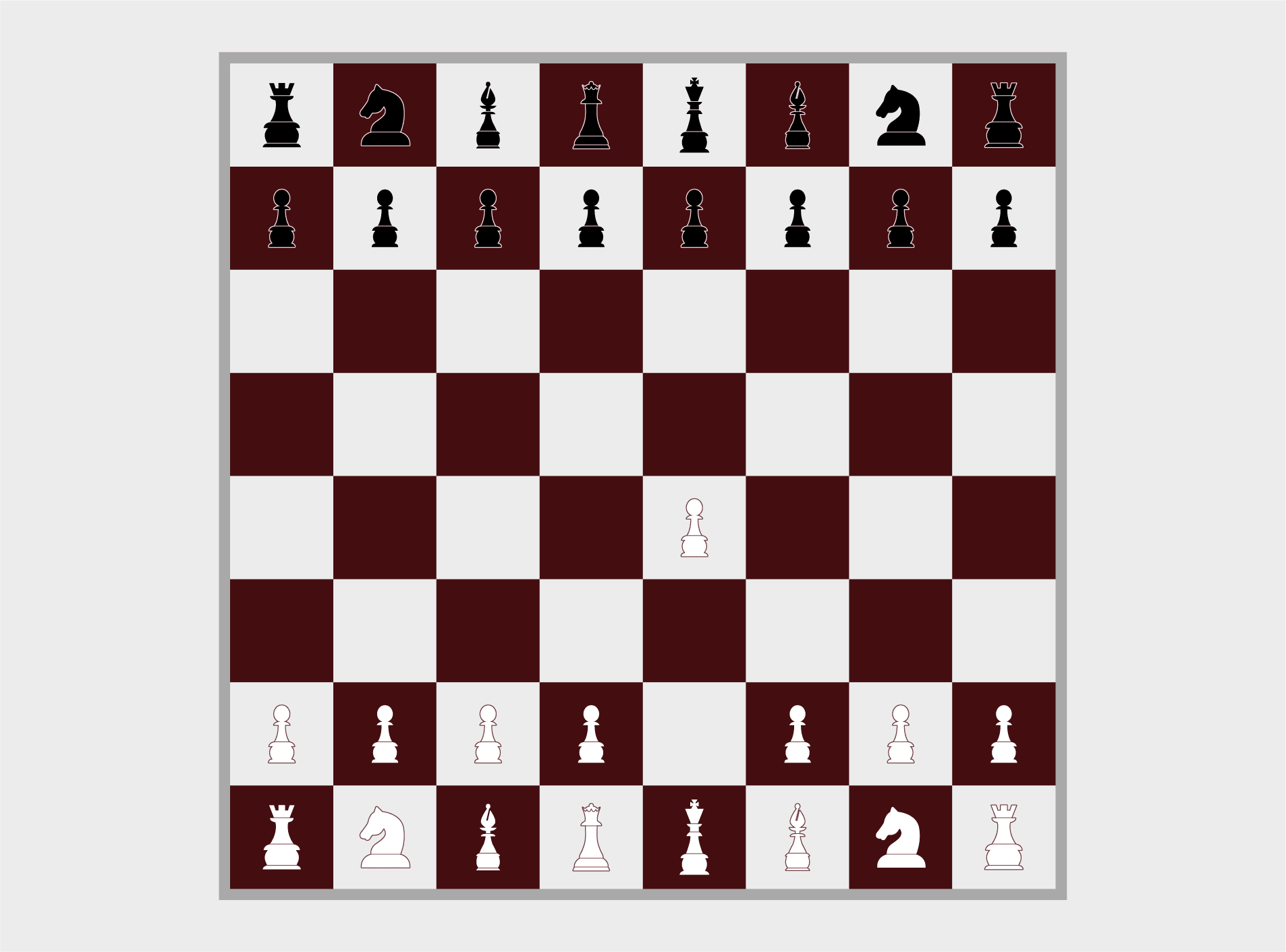 how to  set up chess board game