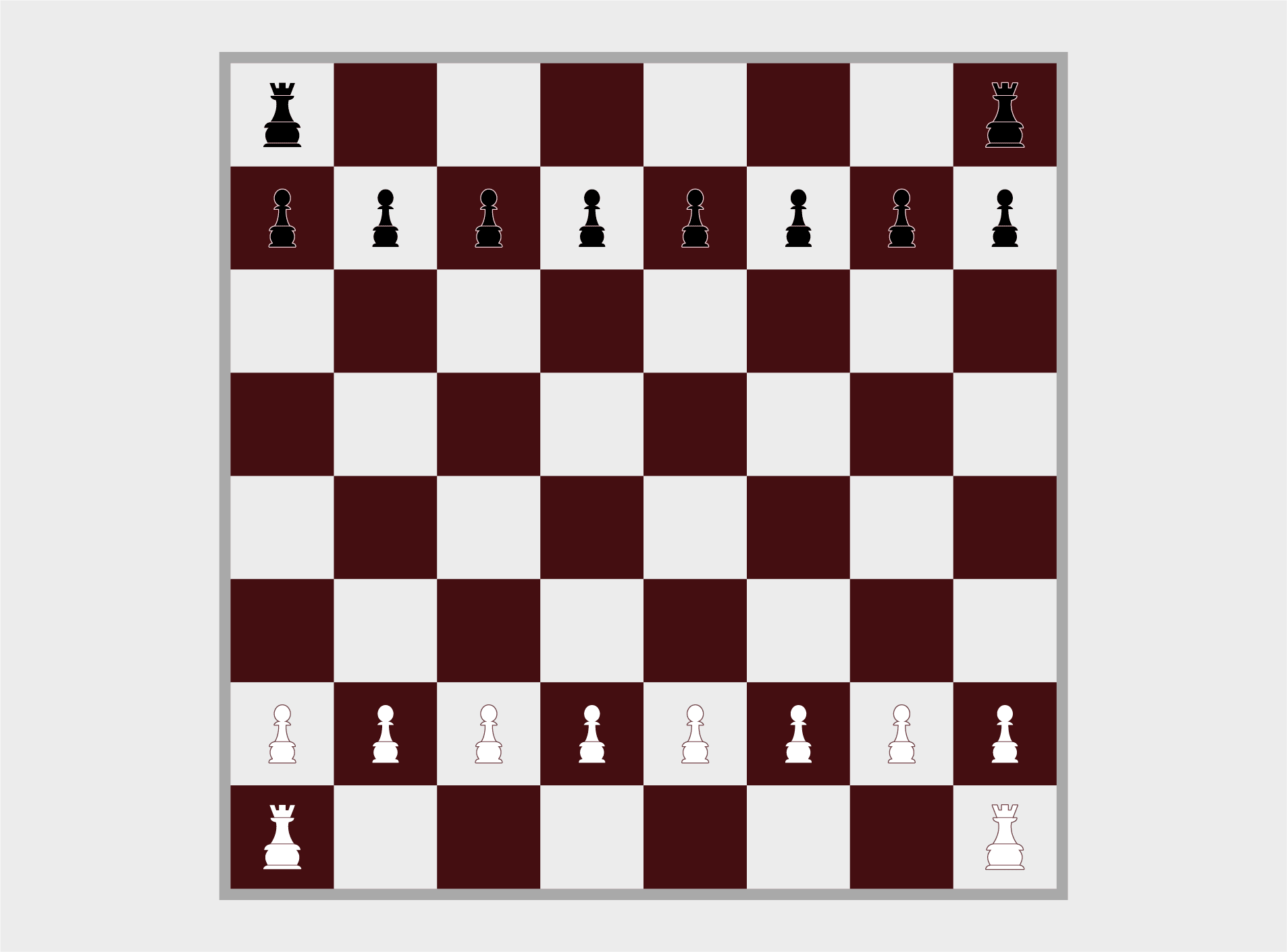 how to set up a chess board
