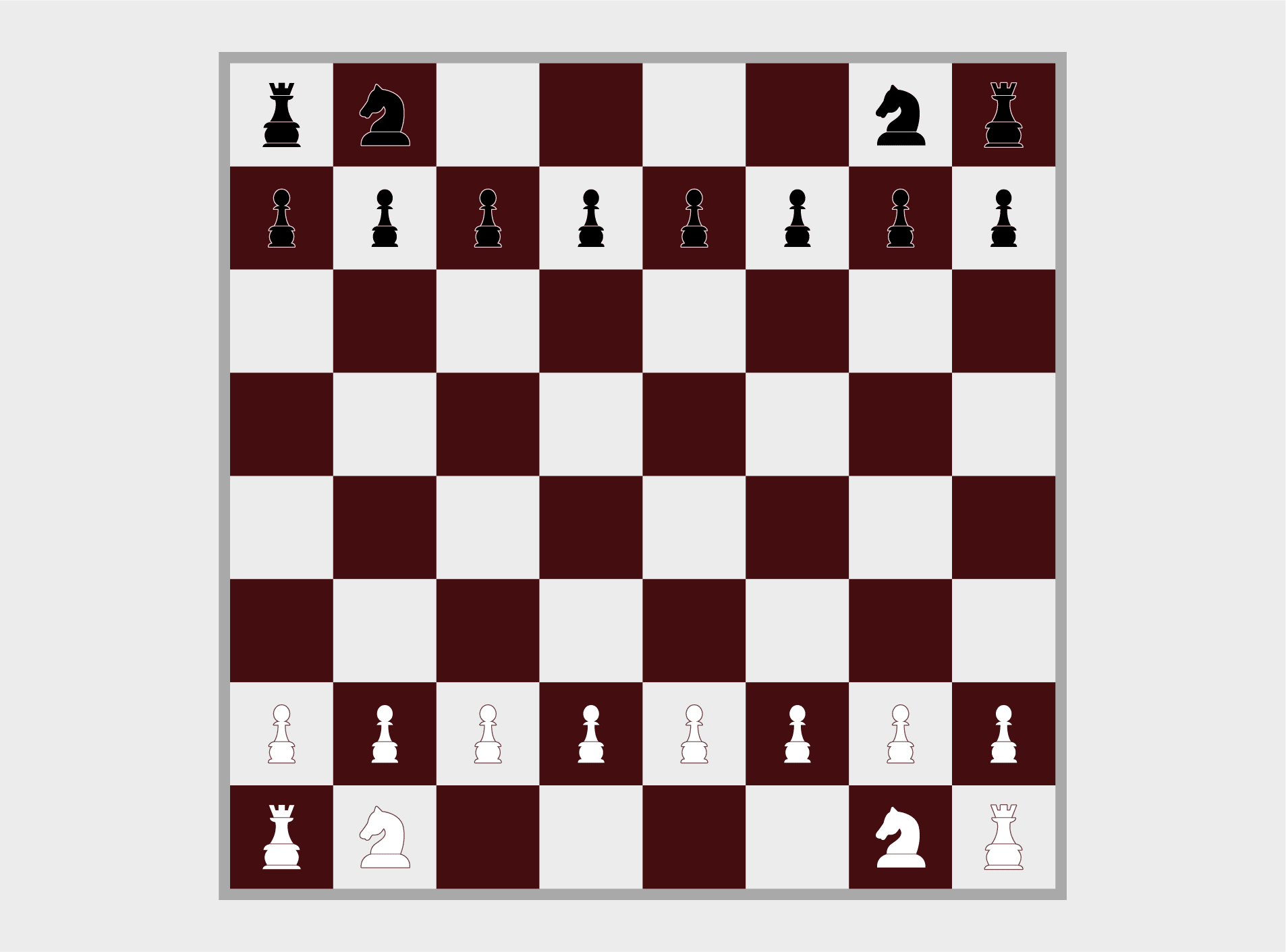 how to set up a chessboard