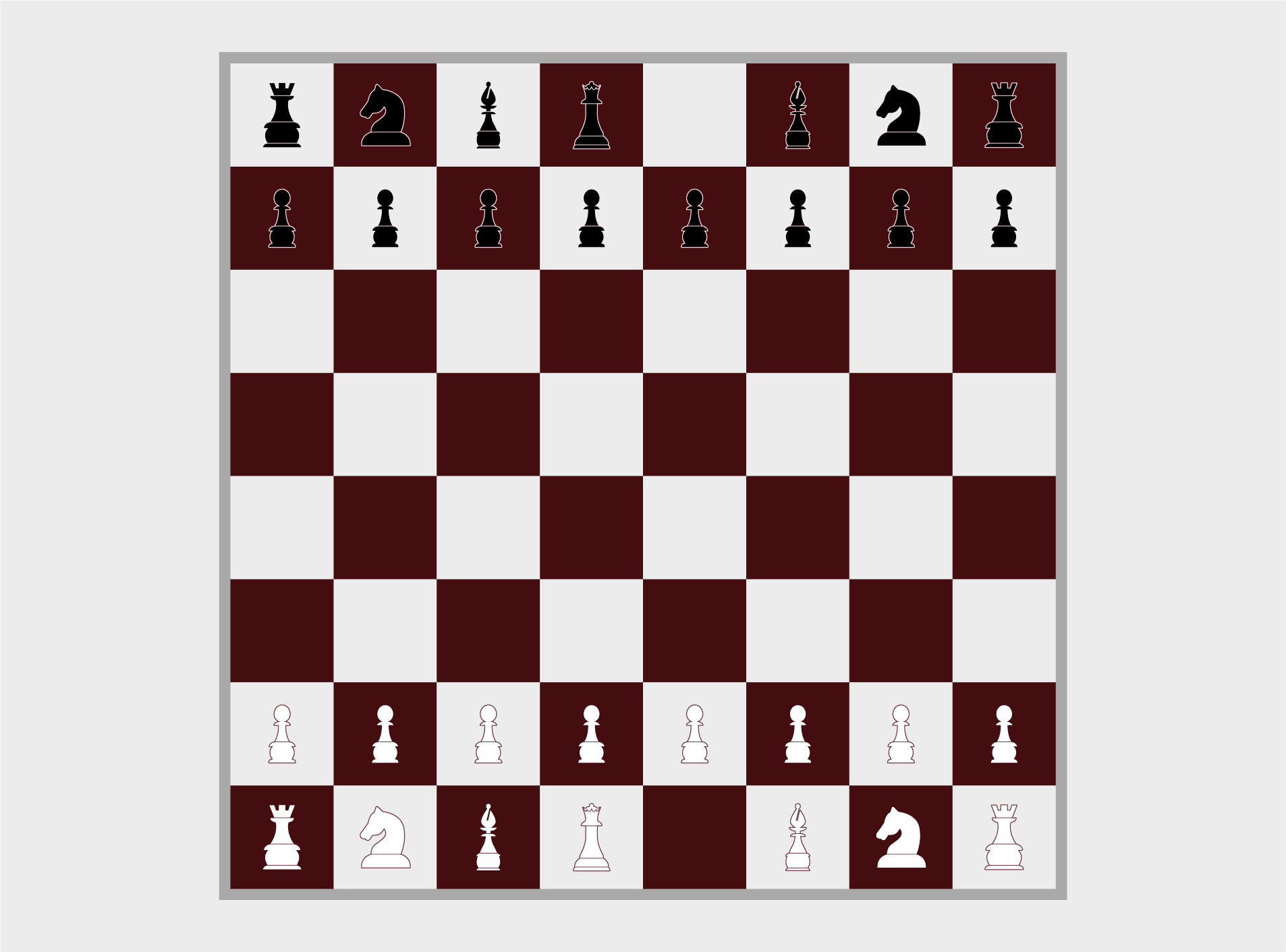 how to set up a chessboard