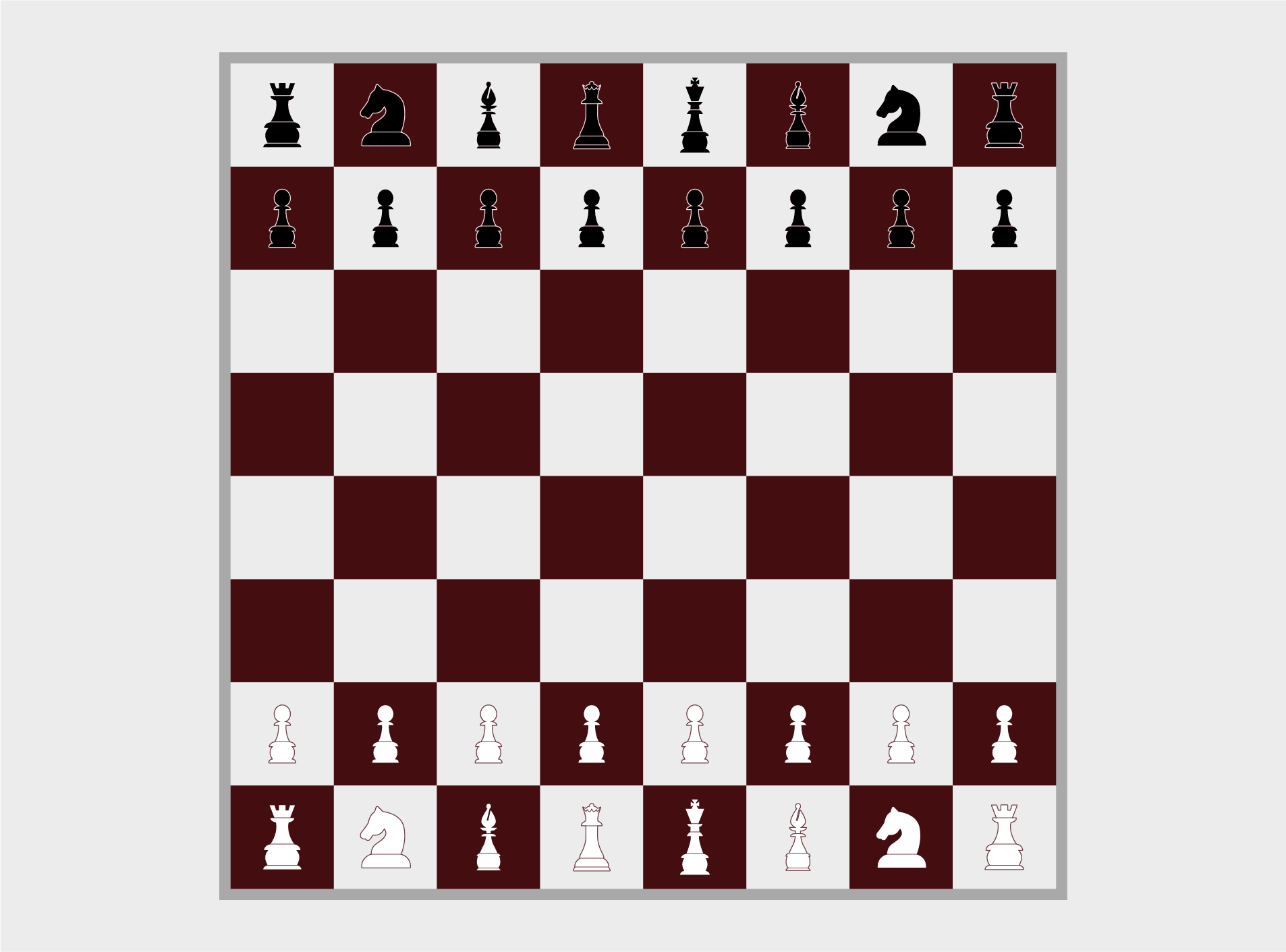 how to  set up chess board