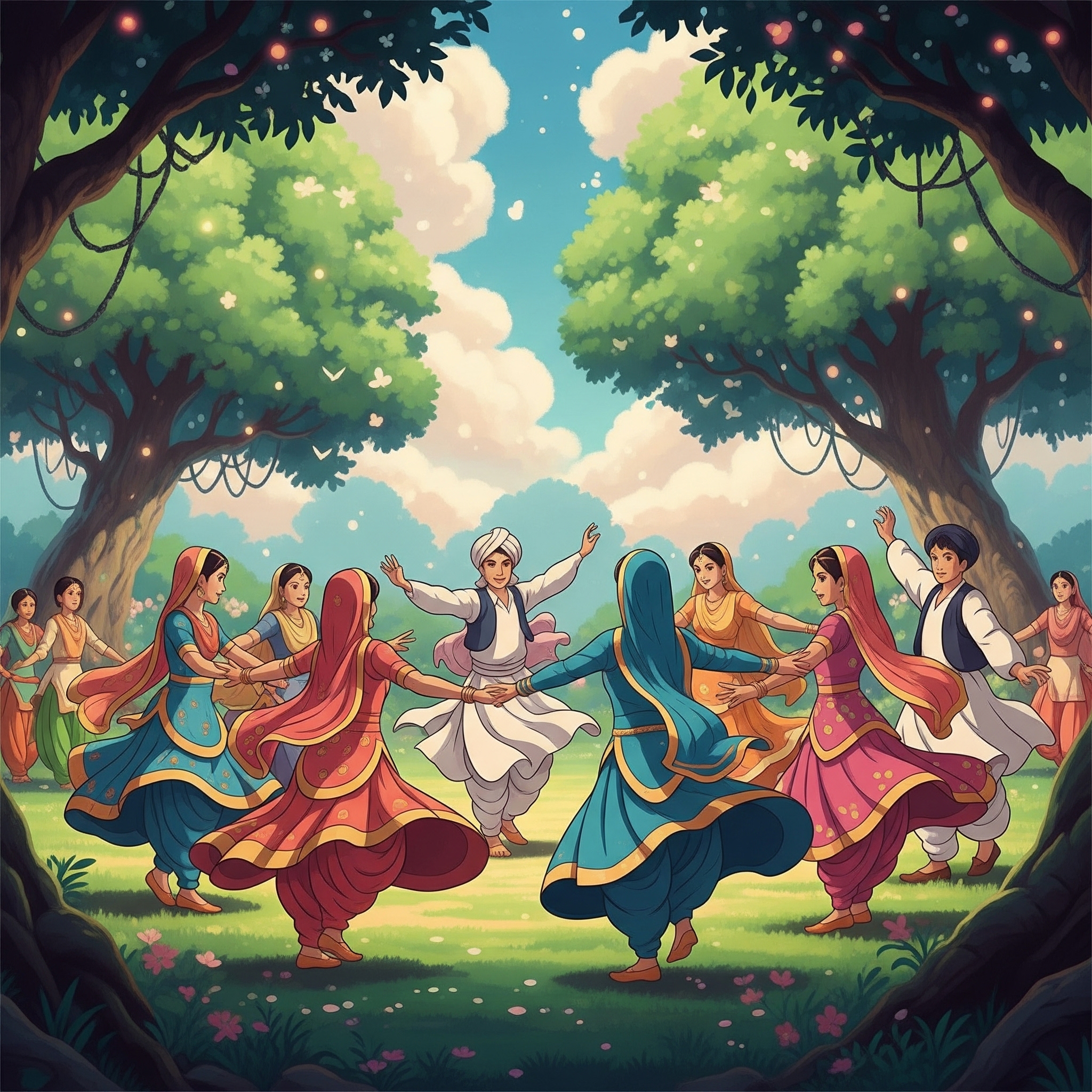 Giddha - Indian Folk Dance