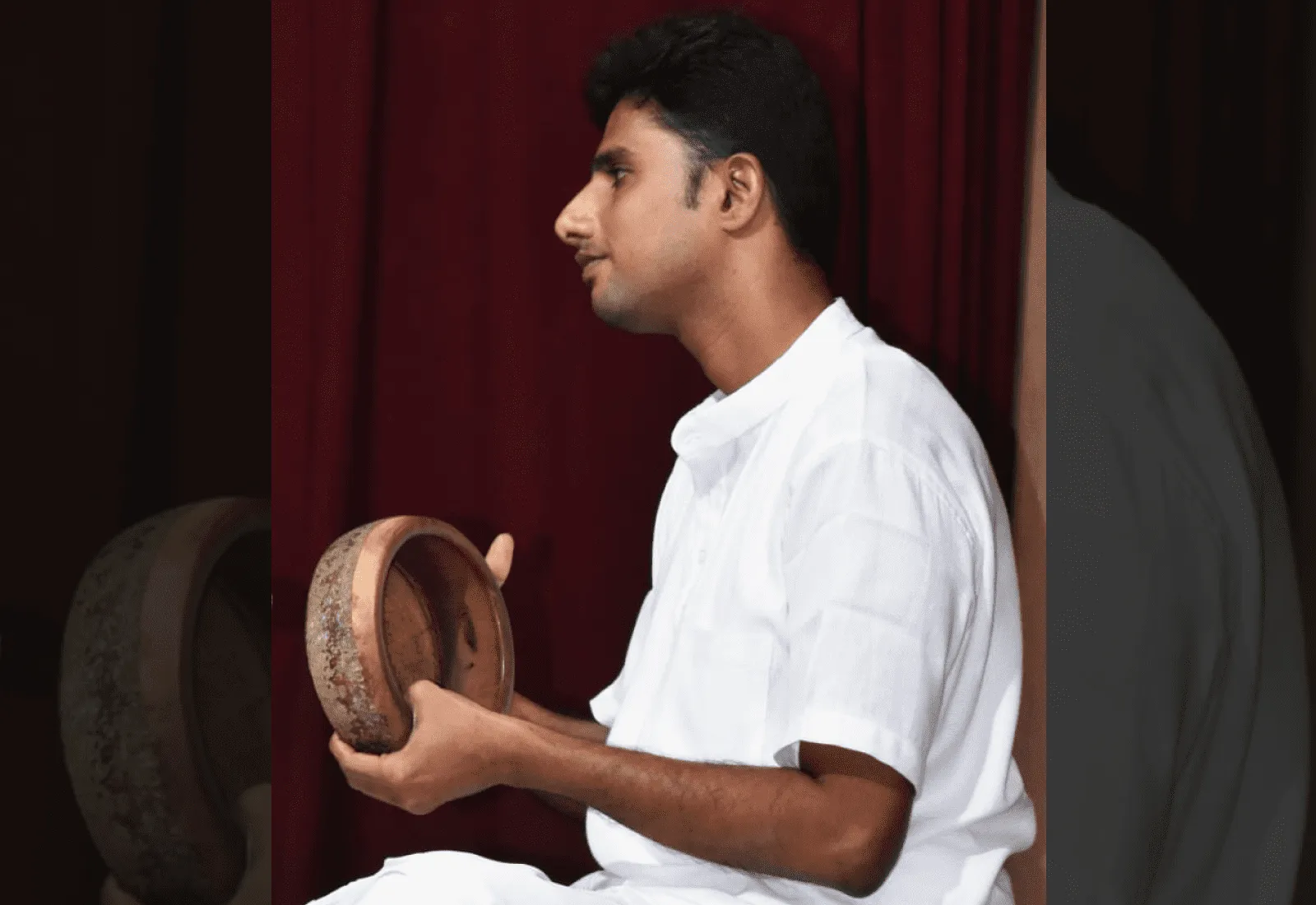 How To Play Kanjira Instrument South Indian Percussion Instruments By Nerkunam Dr S Sankar