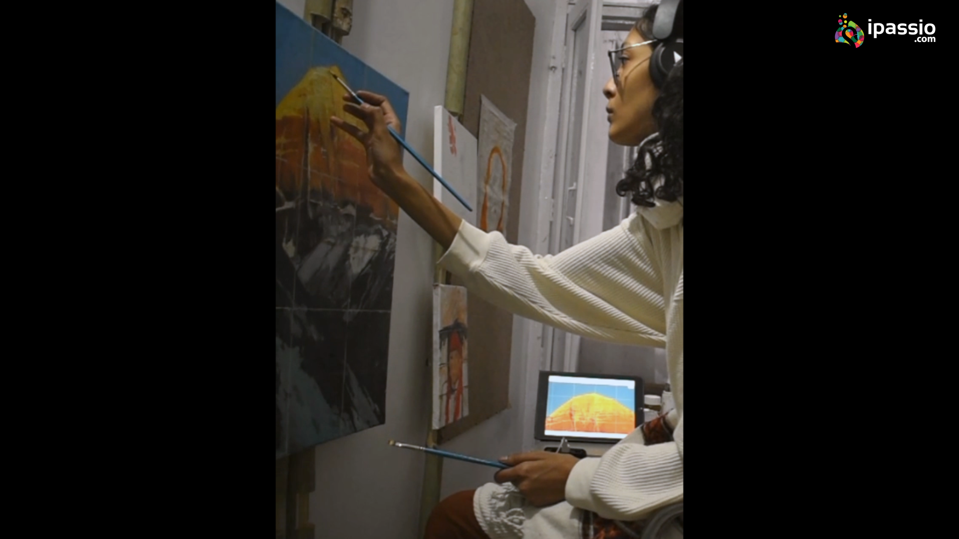 Learn Oil Painting Sonakshi Agarwal ipassio